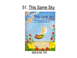 51.  This Same Sky 808.8193 THI 