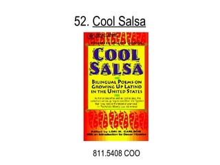 52.  Cool Salsa 811.5408 COO 
