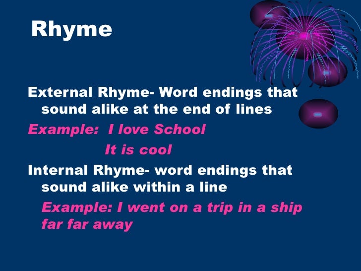 Poetry Terms To Know