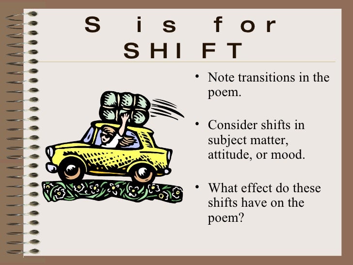 Poetry analysis using tpcastt