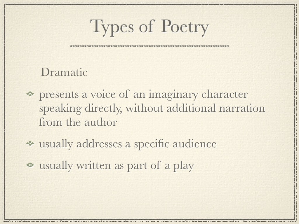 Poetry PPT