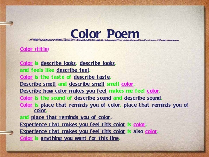 Poetry Collection Overview