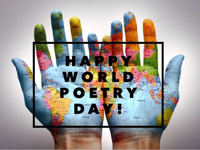 Resultado de imagen de world poetry day 2017