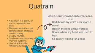 Different Types of Poems Education Presentation in Blue and Orange ...