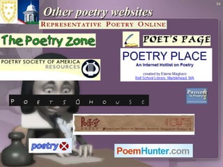 Other poetry websites16