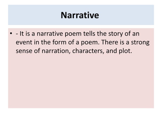 English poetry/Poetry evolution in England | PPT
