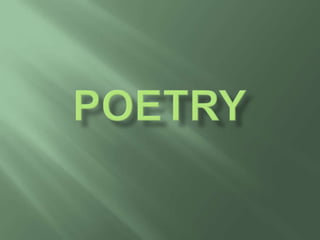    ―Poetry is not a turning loose of
    emotion, but an escape from
    emotion; it is not the expression
    of persona...