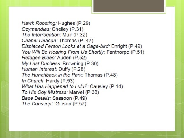 ozymandias poem pdf
