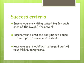 Poetry lesson 2 Ozymandias | PPTX