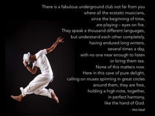 THE POETRY OF LIFE -- Mitch Ditkoff