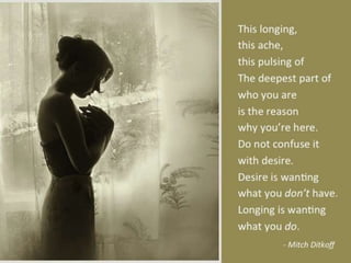 THE POETRY OF LIFE -- Mitch Ditkoff