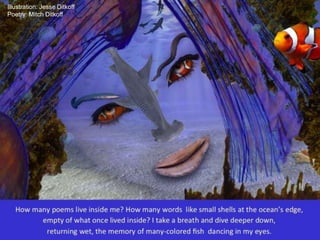 Illustration: Jesse Ditkoff
Poetry: Mitch Ditkoff
 