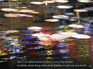 Illustration: Jesse Ditkoff
Poetry: Mitch Ditkoff
 
