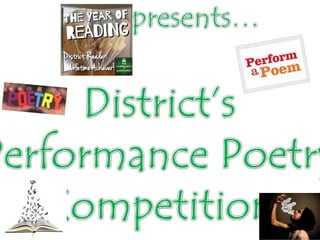 Poetry Performance Competition - The Judges' Feedback