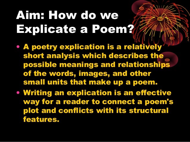 Do poetry analysis essay