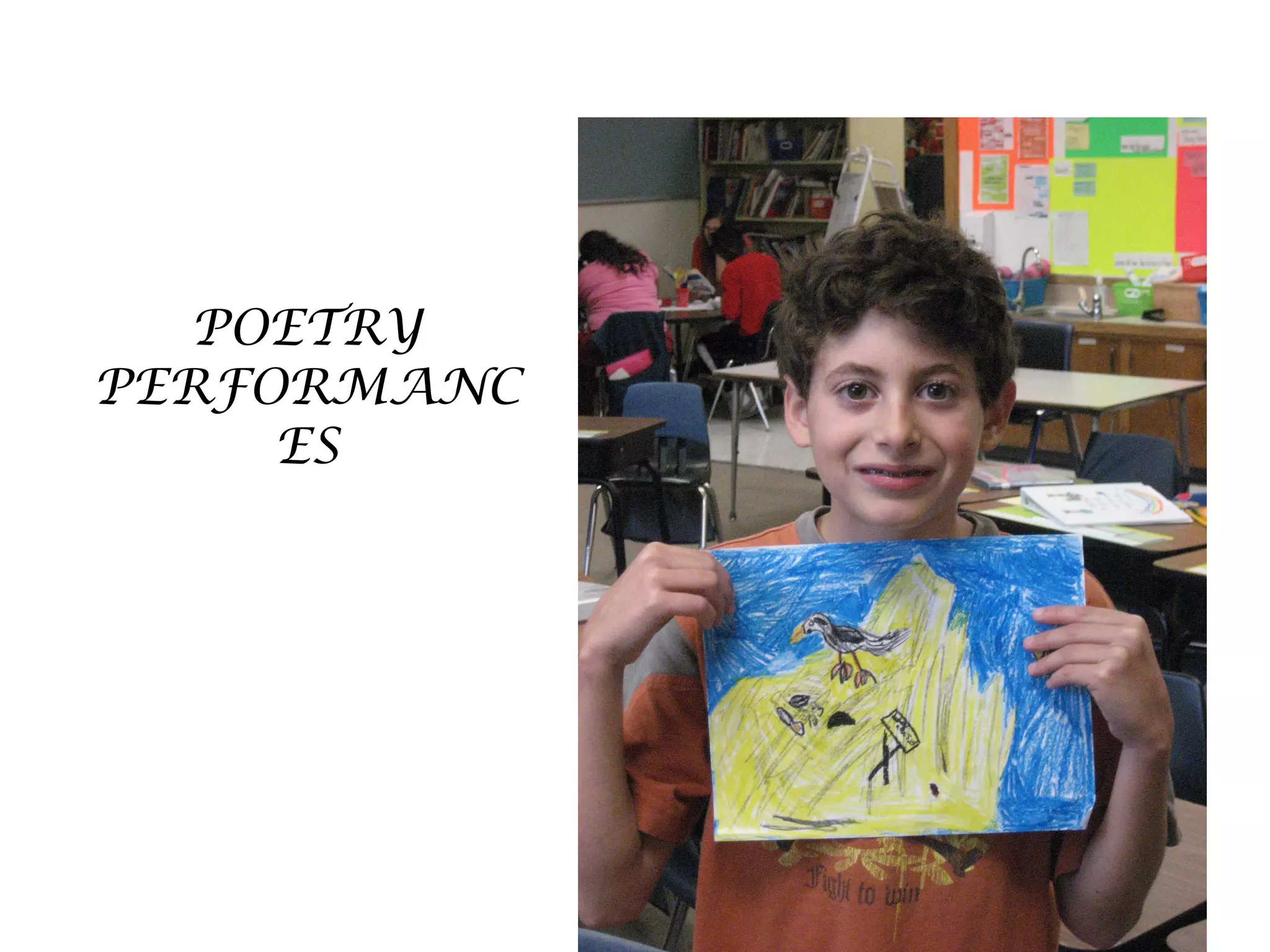 POETRY
PERFORMANC
ES
 