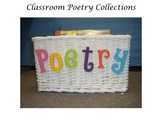 Classroom Poetry Collections
 