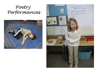 Poetry
Performances
 