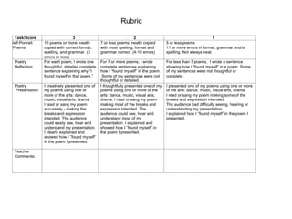 Rubric
 