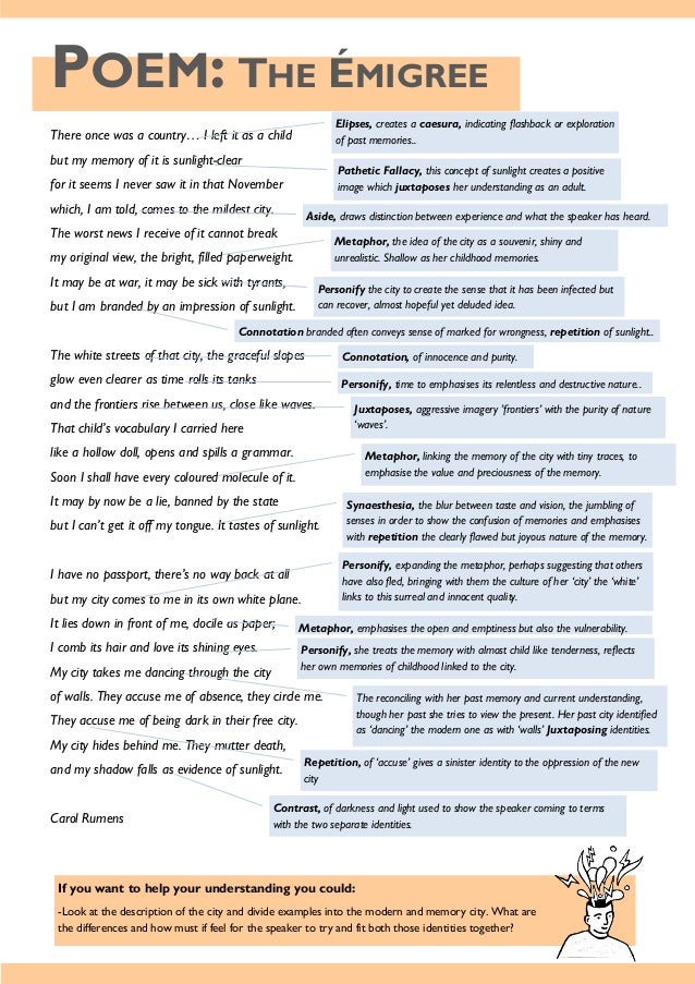 Emigree Poem Emigree Poem