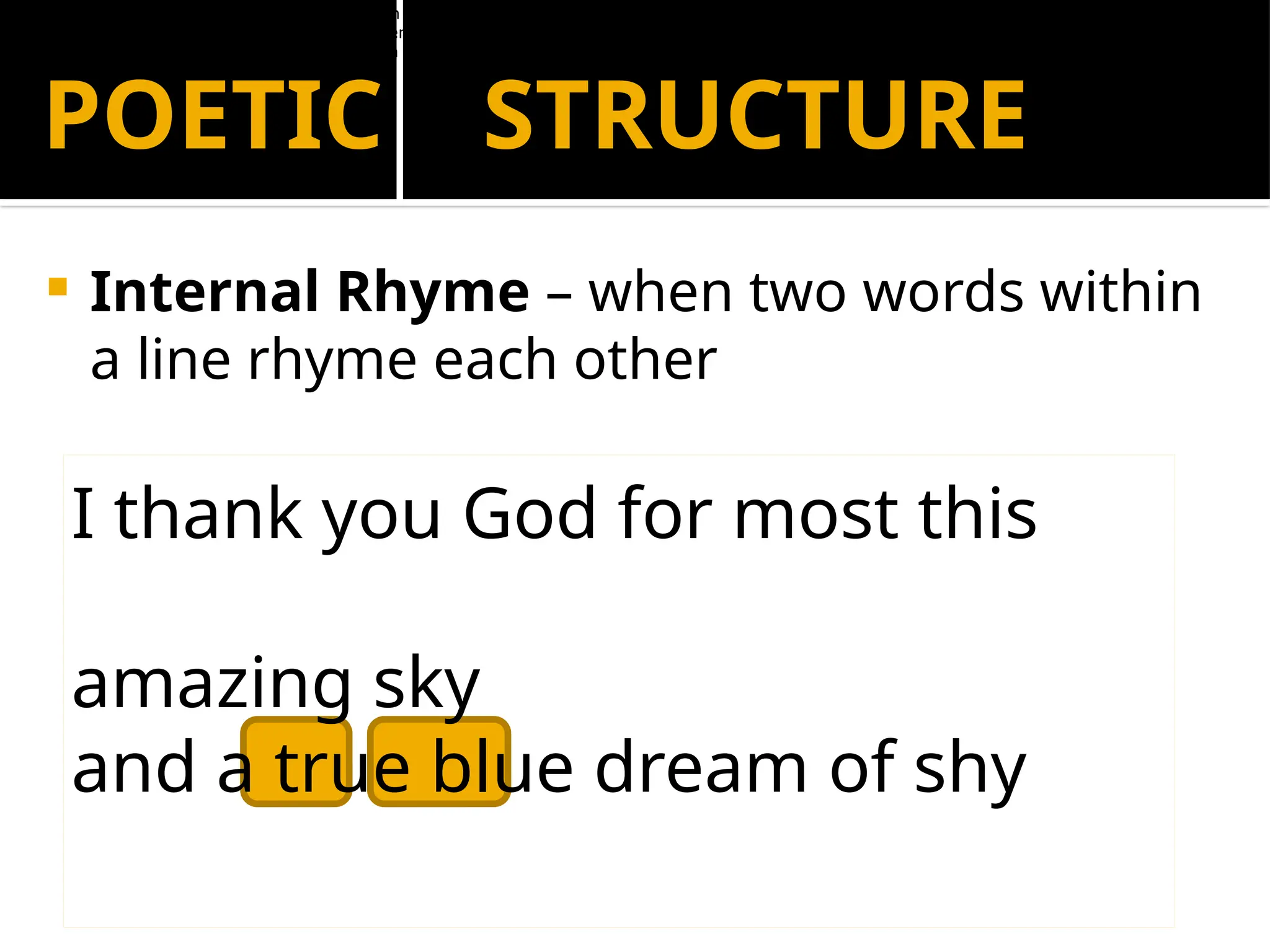 reading and writing poetry -POETRY SLIDE | PPTX