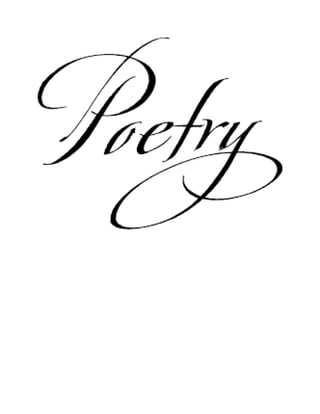 Poetry story