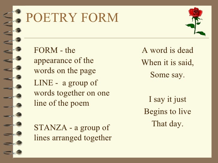 poem lines
