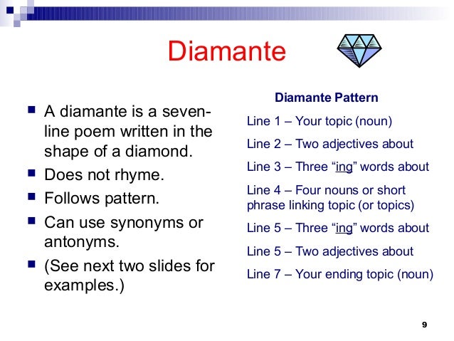 types of poems