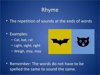 Poetry Vocabulary | PPT