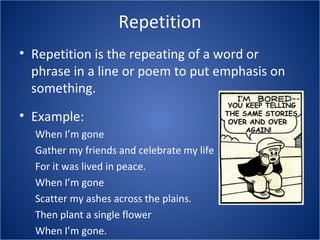 Poetry Vocabulary | PPT