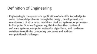 Philosophy of engineering unit one by SRM | PPTX | Internet | Computing