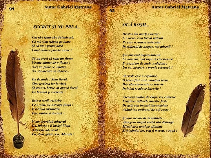 Poezie Gabriel Matrana 2008 2009