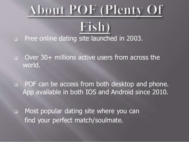 Open my plenty of fish app Open my plenty of fish app