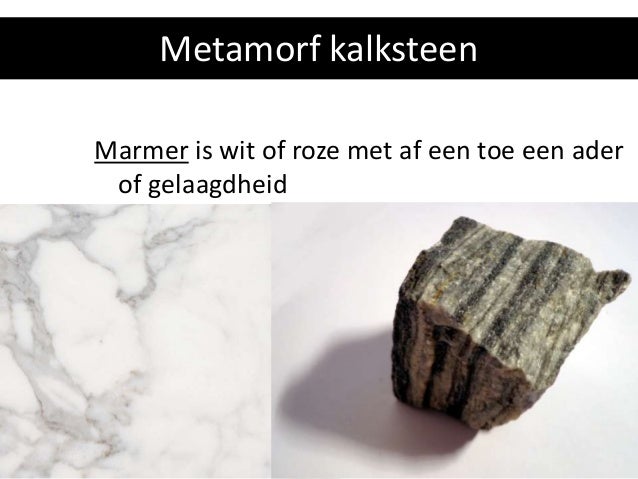 PO gesteenten herkennen