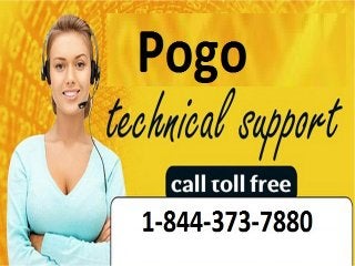 Pogo Tech Support Phone Number (1 844 373 7880)