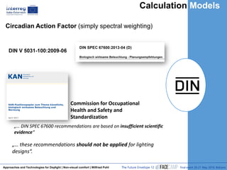 Commission for Occupational
Health and Safety and
Standardization
„… DIN SPEC 67600 recommendations are based on insuffici...