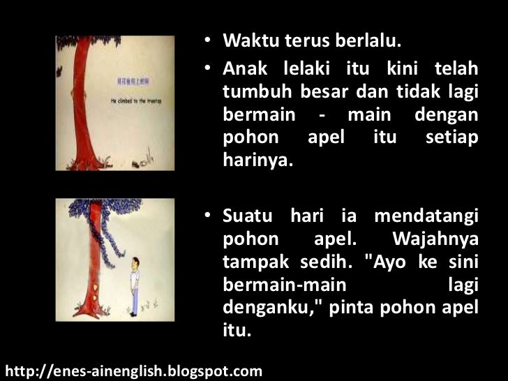 Pohon Apel Dan Anak Laki Laki