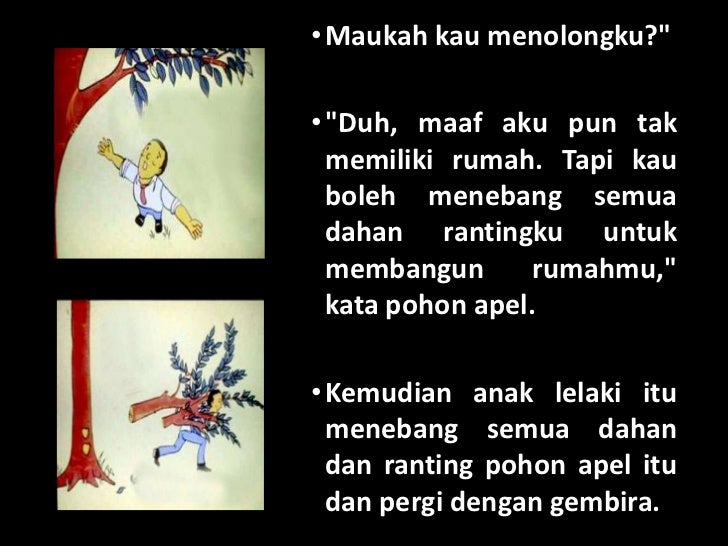 Pohon Apel Dan Anak Laki Laki