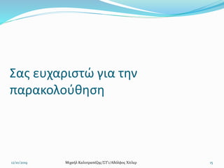 Σας ευχαριστώ για την
παρακολούθηση
12/10/2019 Μιχαήλ Καλοτραπέζης/ΣΤ'1/Αδόλφος Χίτλερ 15
 
