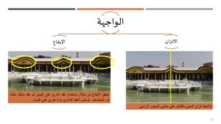 20
‫الواجهة‬
‫اإليقاع‬ ‫ان‬‫ز‬‫االت‬
‫تحقق‬
‫االيقاع‬
‫من‬
‫خالل‬
‫استخدام‬
‫عقد‬
‫دائري‬
‫علي‬
‫اليمين‬
‫ثم‬
‫عقد‬
‫بشك‬
‫ل‬
‫مثلث‬
‫ف‬
‫المنتصف‬
‫ثم‬
‫نفس‬
‫العقد‬
‫الدائري‬
‫مرة‬
‫اخري‬
‫علي‬
‫اليسار‬
.
‫نالحظ‬
‫اتزان‬
‫المبني‬
‫بالكامل‬
‫علي‬
‫جانبي‬
‫المحور‬
‫الراسي‬
 