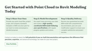 Point Cloud to Revit Modeling Services for Accurate As-Built ...