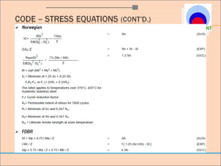 [Point] pipe stress analysis by computer-caesar ii | PPT