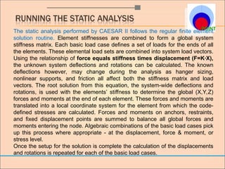 Caesar Ii Static Analysis Pipe Stress Analysis by Computer-CAESAR II.ppt