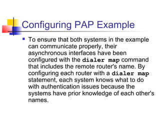 Script For Auto Pap Example Point to-point-protocol | PPT