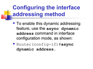 sync to start of ppp frame sync to start of ppp frame