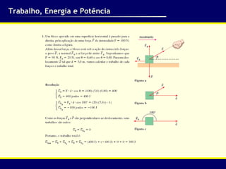 Trabalho, Energia e Potência 