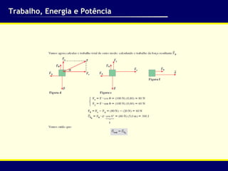 Trabalho, Energia e Potência 