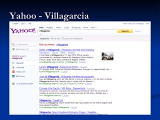Yahoo - Villagarcia 