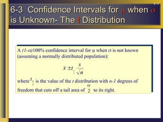 Comprehensive Guide to Confidence Intervals and Statistical Inference | PPT