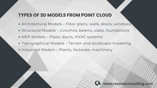 Point Cloud to 3D Modeling Services in USA | PDF